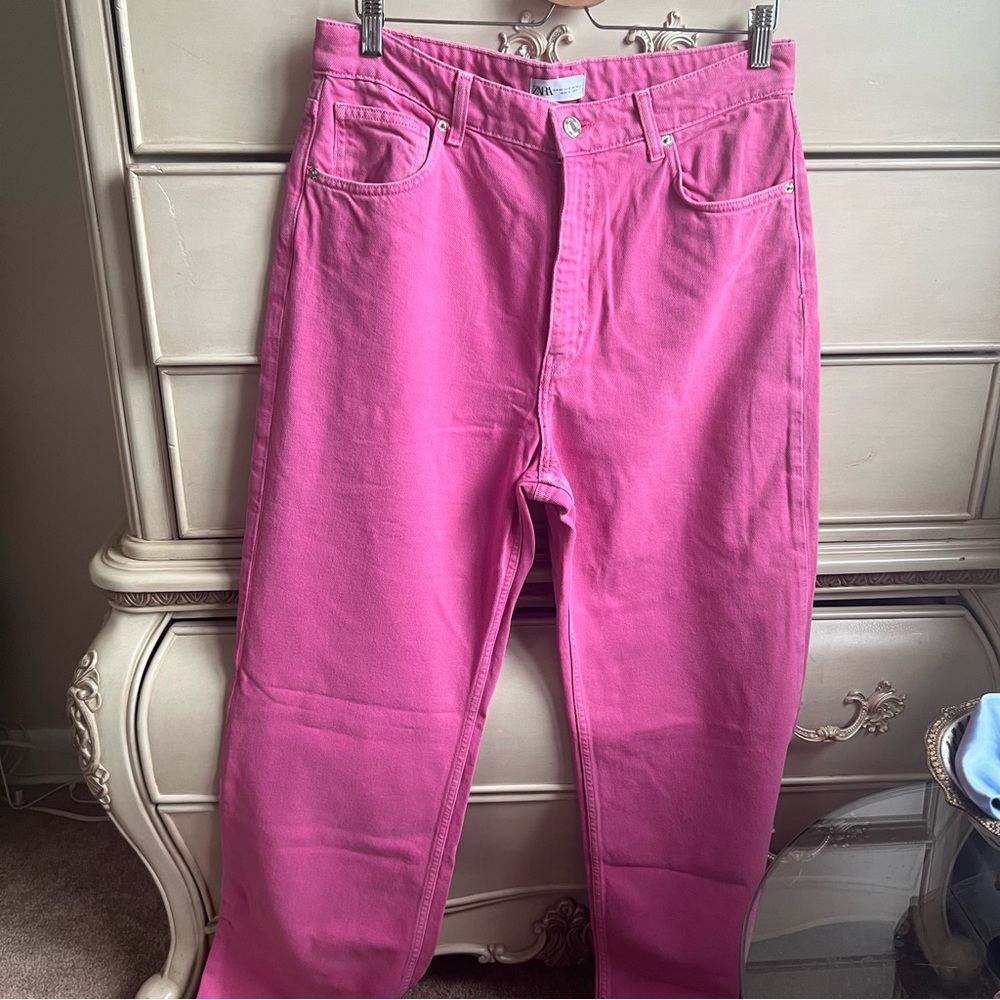 Pink Zara jeans